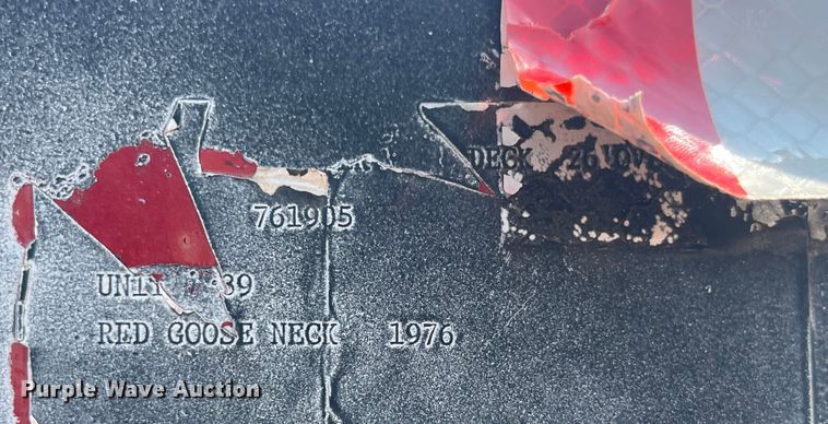 image for item EK8801 1976 Hale Equipment trailer