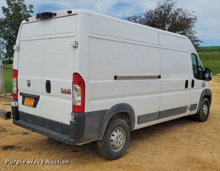 image for item KA9922 2017 Ram ProMaster 2500 van