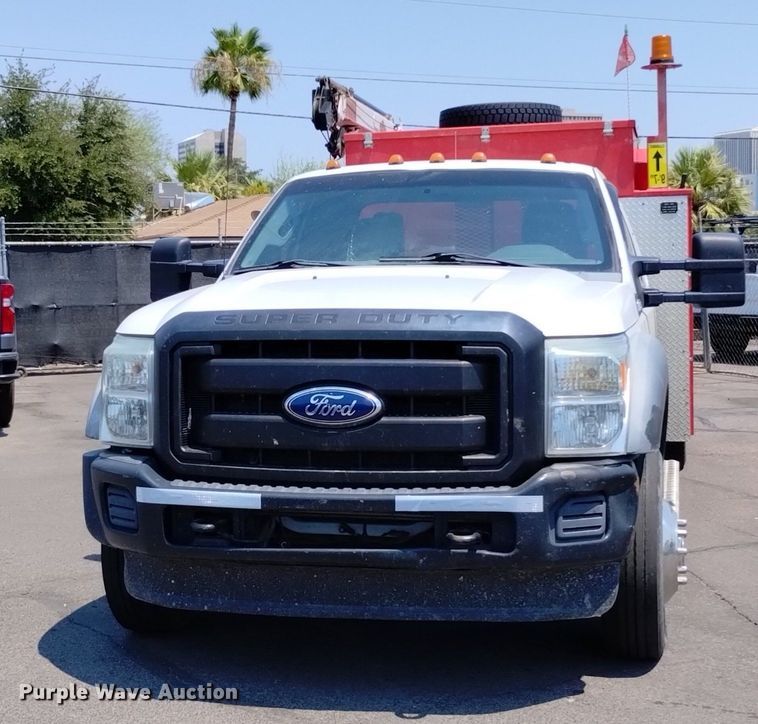 image for item LO9032 2011 Ford F550 Super Duty XL utility / service truck