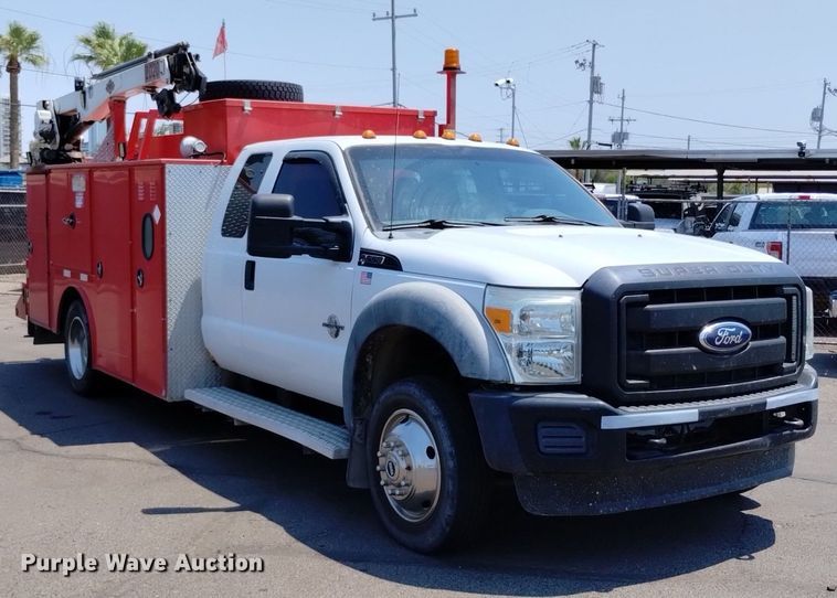 image for item LO9032 2011 Ford F550 Super Duty XL utility / service truck