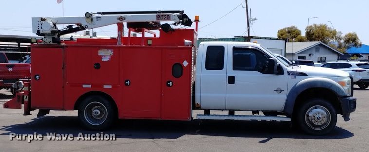image for item LO9032 2011 Ford F550 Super Duty XL utility / service truck