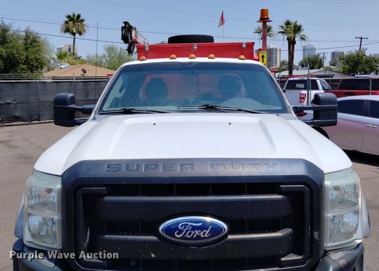 image for item LO9032 2011 Ford F550 Super Duty XL utility / service truck