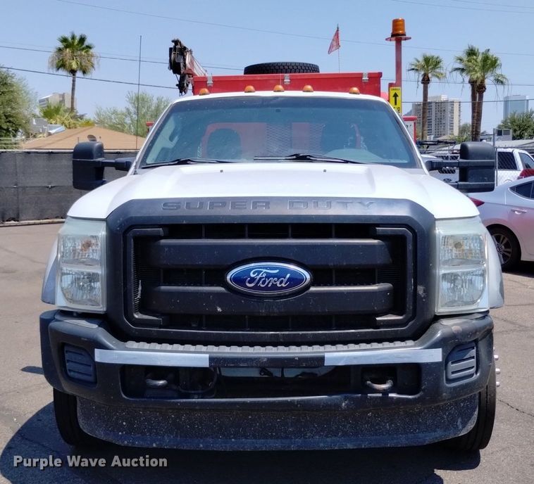 image for item LO9032 2011 Ford F550 Super Duty XL utility / service truck
