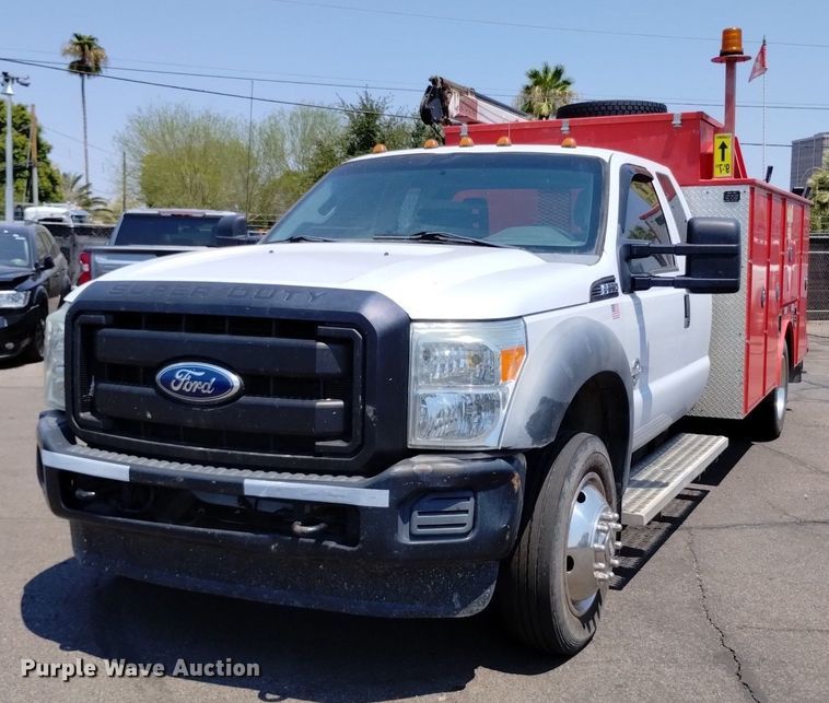image for item LO9032 2011 Ford F550 Super Duty XL utility / service truck