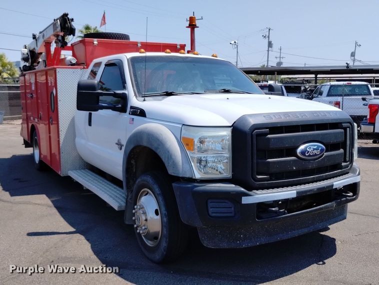 image for item LO9032 2011 Ford F550 Super Duty XL utility / service truck
