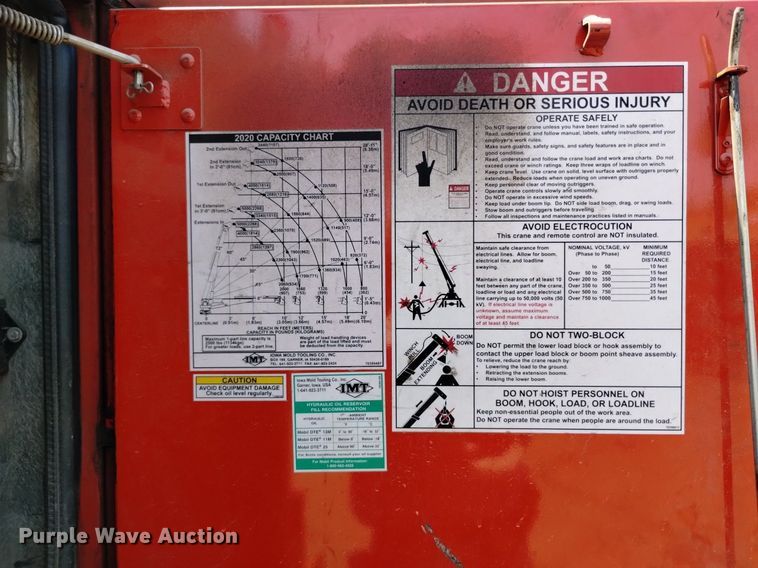 image for item LO9032 2011 Ford F550 Super Duty XL utility / service truck