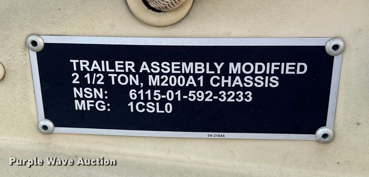 image for item LU9997 Schutt Industries trailer dolly