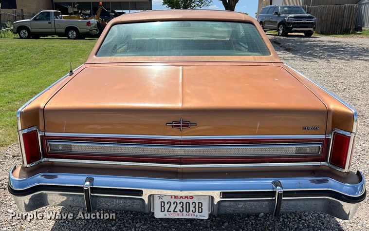 image for item LV9014 1978 Lincoln Continental coupe