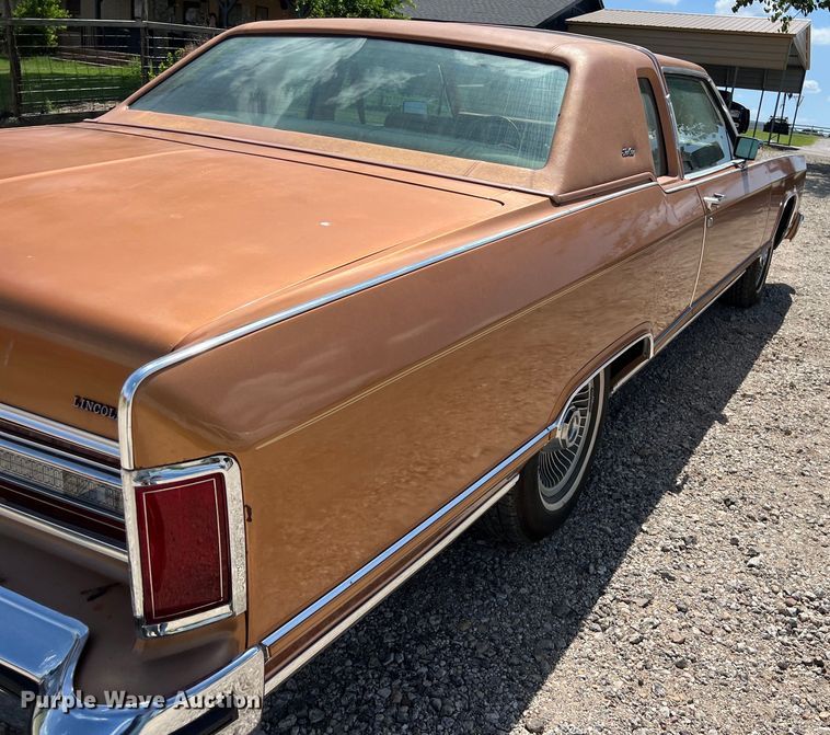 image for item LV9014 1978 Lincoln Continental coupe