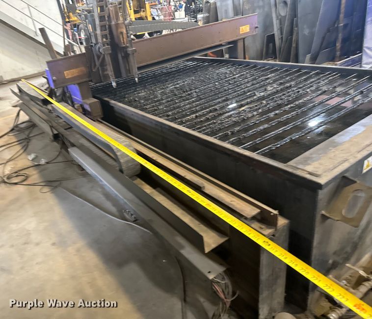 image for item MU9942 2008 Retro Systens H60-EDR1S CNC plasma/torch cutting table