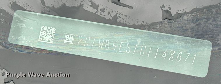 image for item MU9944 2016 Chevrolet Impala LT Limited 