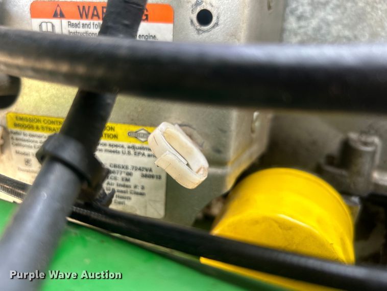 image for item NB9435 2012 John Deere  Z425 ZTR lawn mower