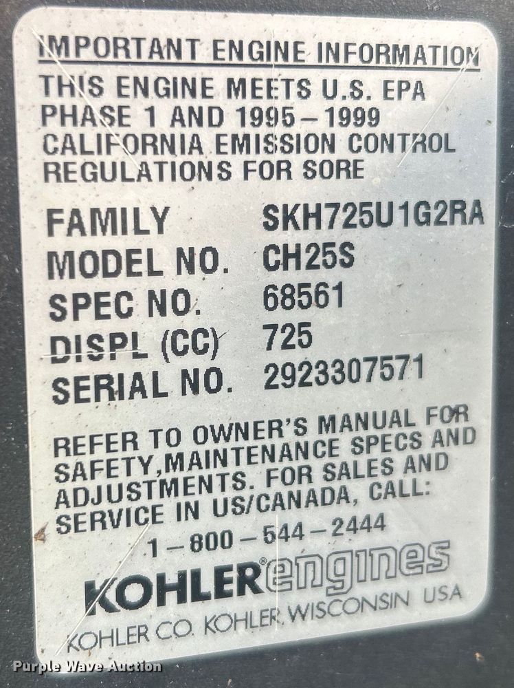 image for item NB9436 Yazoo/Kees ZT Max ZTR lawn mower