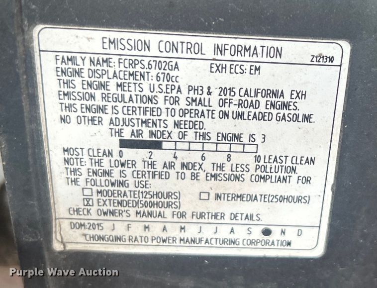 image for item NB9437 Zipper  TS ZTR lawn mower