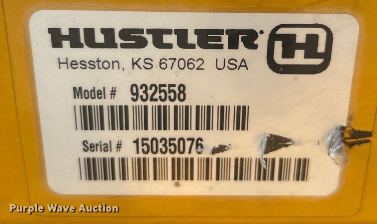 image for item NB9439 Hustler  Raptor SD ZTR lawn mower