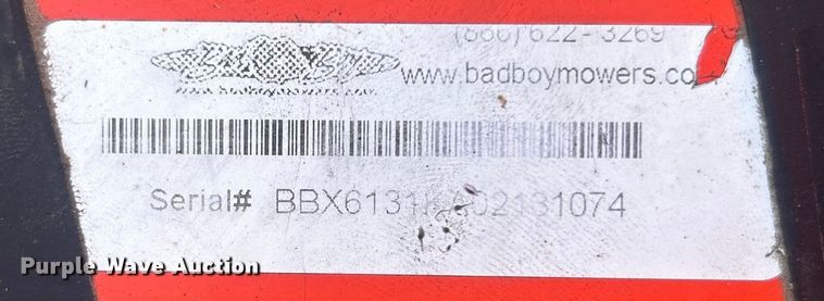 image for item NB9440 Bad Boy Outlaw ZTR lawn mower