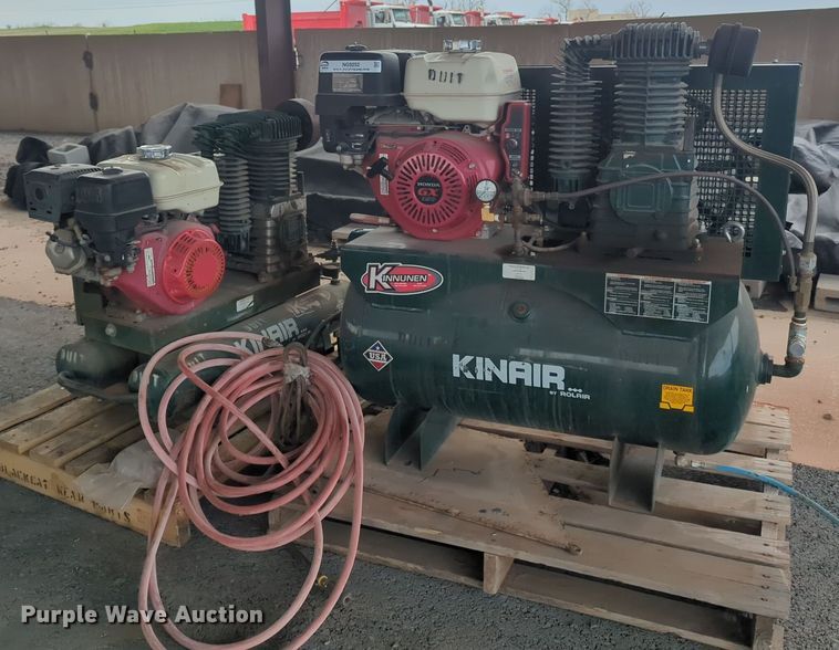 image for item NG9252 (2) Rolair Kinair air compressors