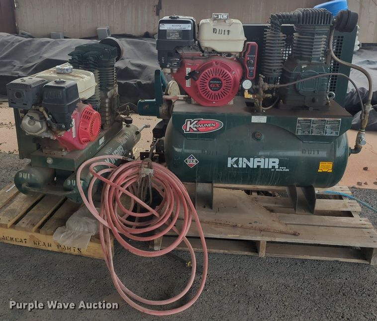 image for item NG9252 (2) Rolair Kinair air compressors