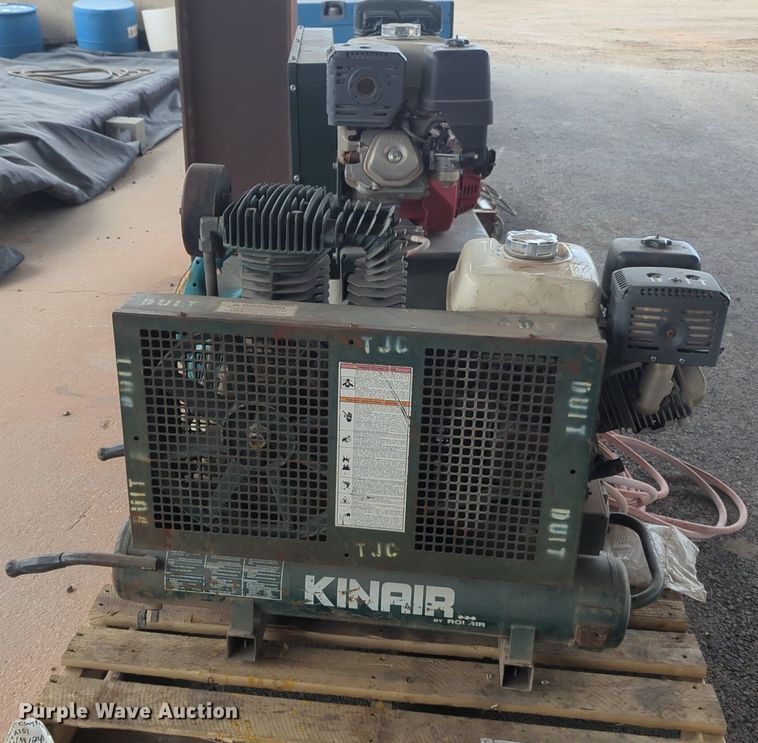 image for item NG9252 (2) Rolair Kinair air compressors