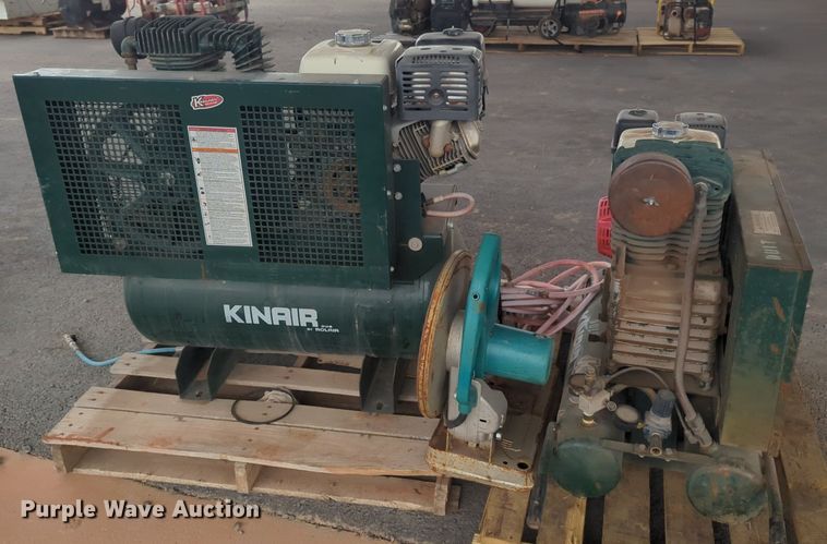 image for item NG9252 (2) Rolair Kinair air compressors