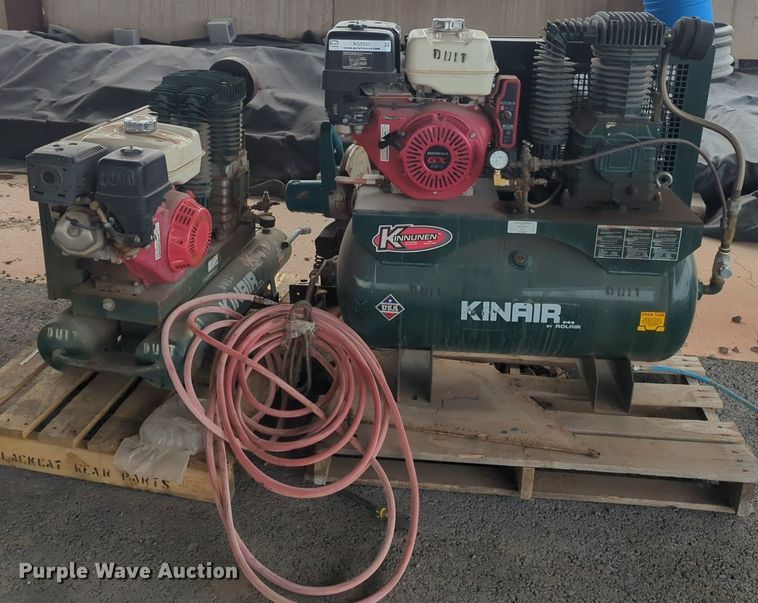 image for item NG9252 (2) Rolair Kinair air compressors