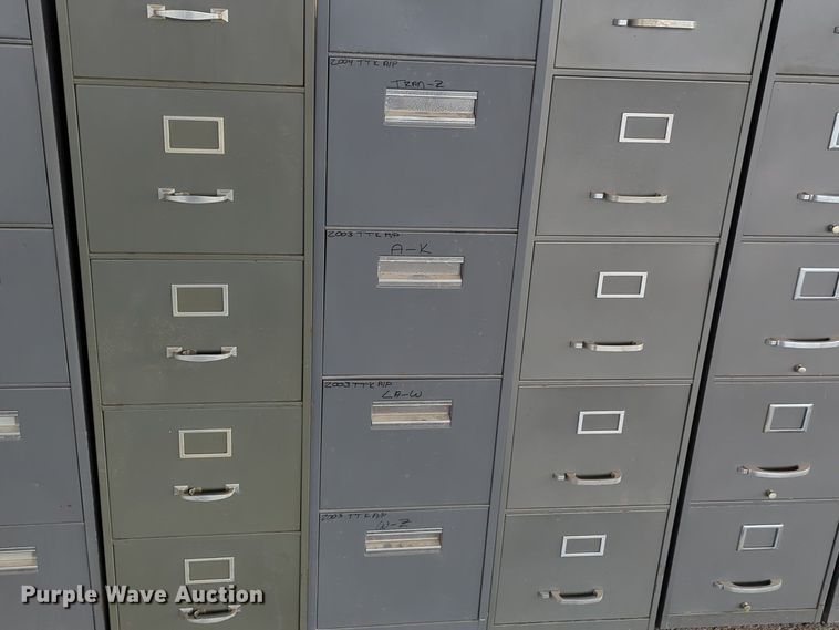 image for item NG9269 (20) file cabinets