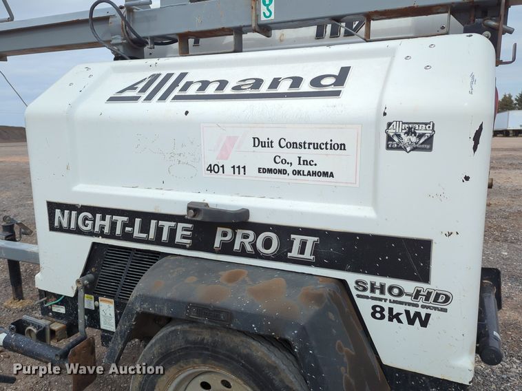 image for item NG9285 2013 Allmand Bros Night-Lite Pro II light plant