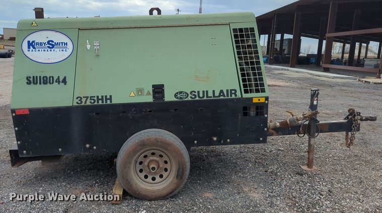 image for item NG9286 2018 Sullair 375HH air compressor
