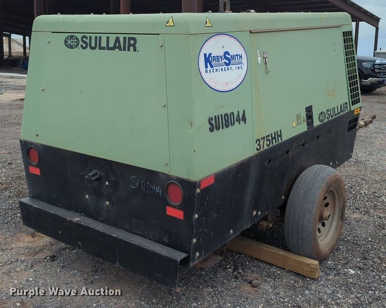 image for item NG9286 2018 Sullair 375HH air compressor