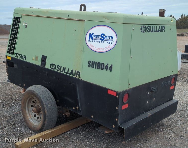 image for item NG9286 2018 Sullair 375HH air compressor