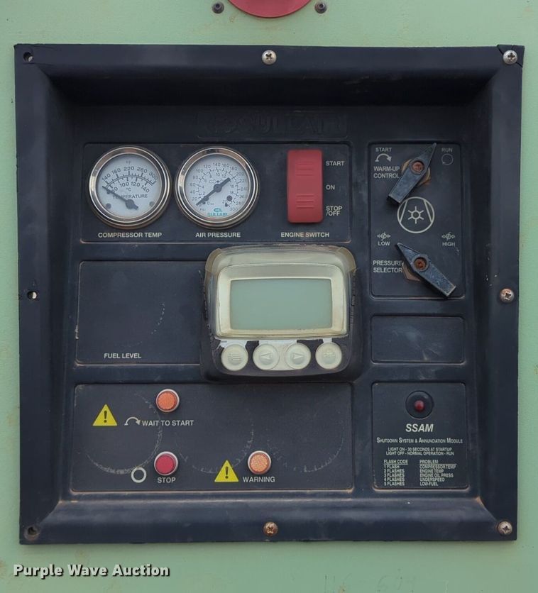 image for item NG9286 2018 Sullair 375HH air compressor