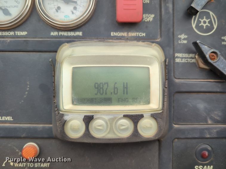 image for item NG9286 2018 Sullair 375HH air compressor