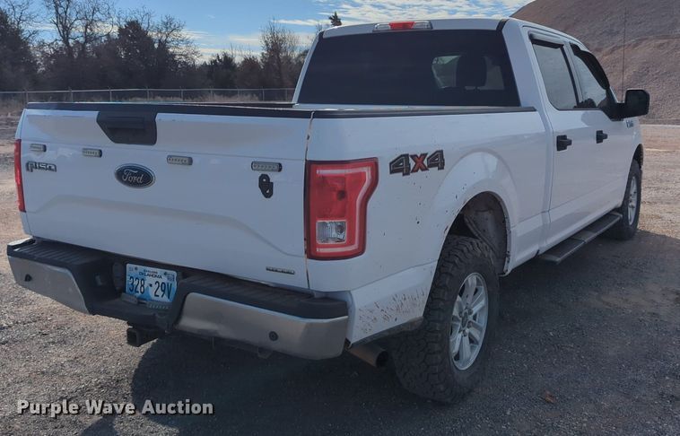 image for item NG9304 2016 Ford F150 SuperCrew pickup truck