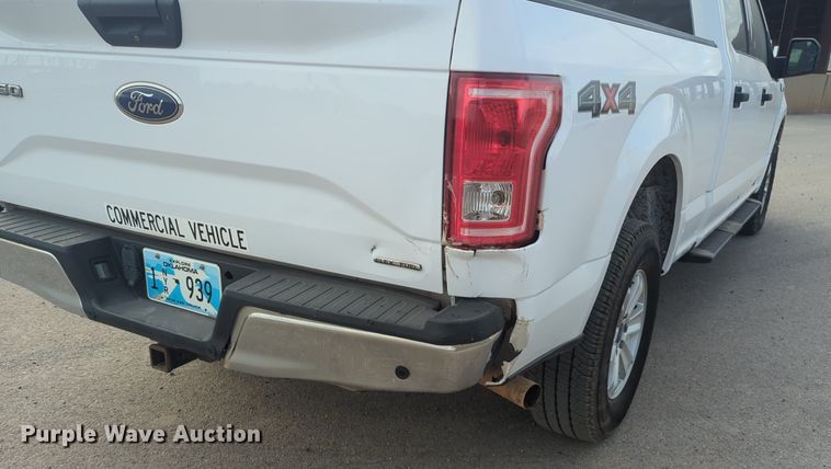 image for item NG9920 2016 Ford F150 SuperCrew pickup truck