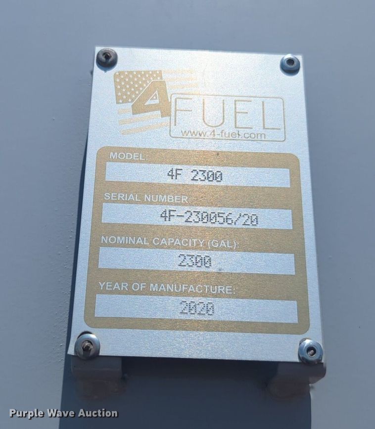 image for item NG9980 2020 4-Fuel 4F2300 diesel tank