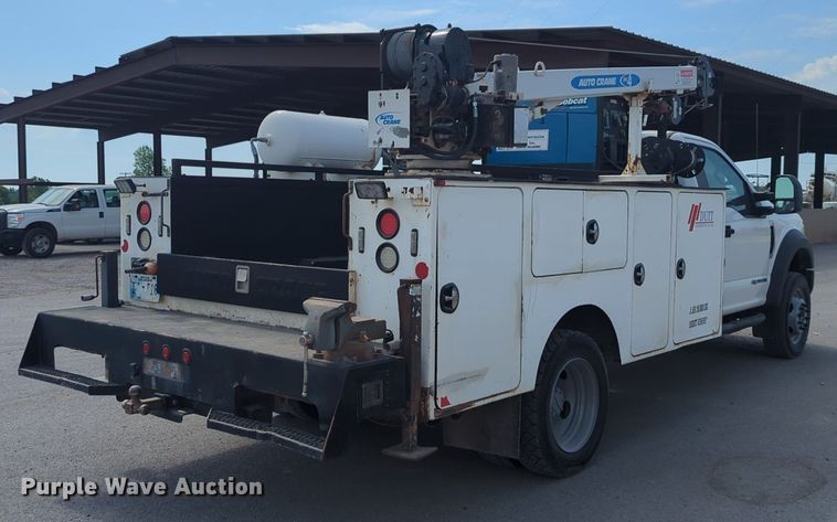 image for item NW9505 2018 Ford F550 Super Duty utility / service truck