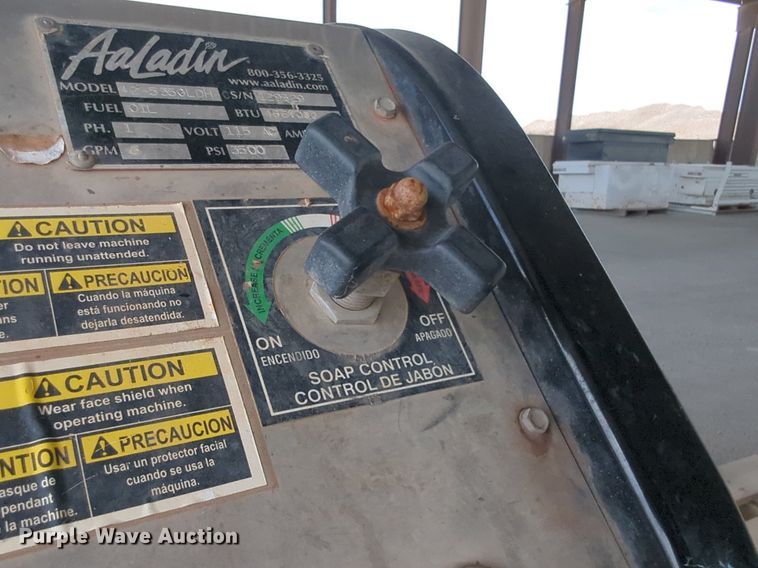 image for item NW9506 2022 Aaladin 42-535GLDH-C pressure washer