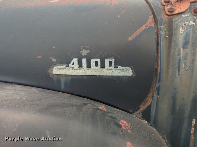 image for item NW9551 1954 Chevrolet  4100 dump flatbed pickup truck