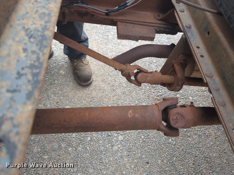 image for item NW9551 1954 Chevrolet  4100 dump flatbed pickup truck