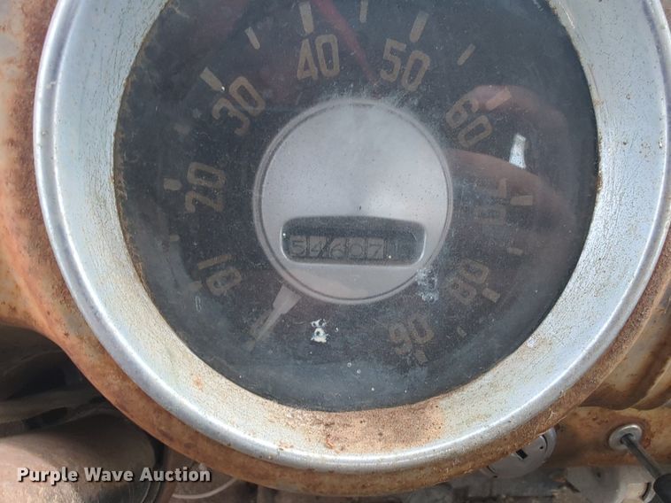 image for item NW9551 1954 Chevrolet  4100 dump flatbed pickup truck