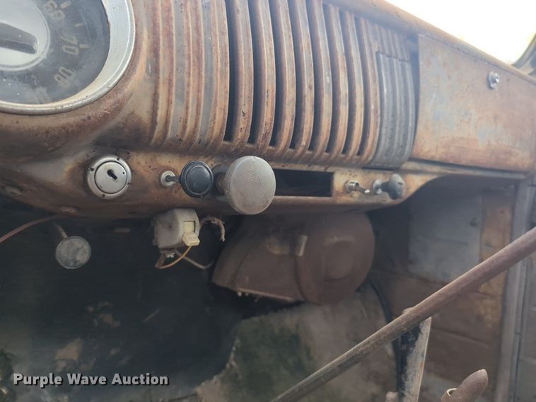 image for item NW9551 1954 Chevrolet  4100 dump flatbed pickup truck