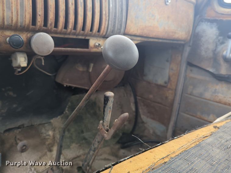 image for item NW9551 1954 Chevrolet  4100 dump flatbed pickup truck