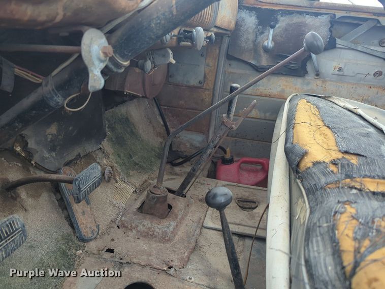 image for item NW9551 1954 Chevrolet  4100 dump flatbed pickup truck