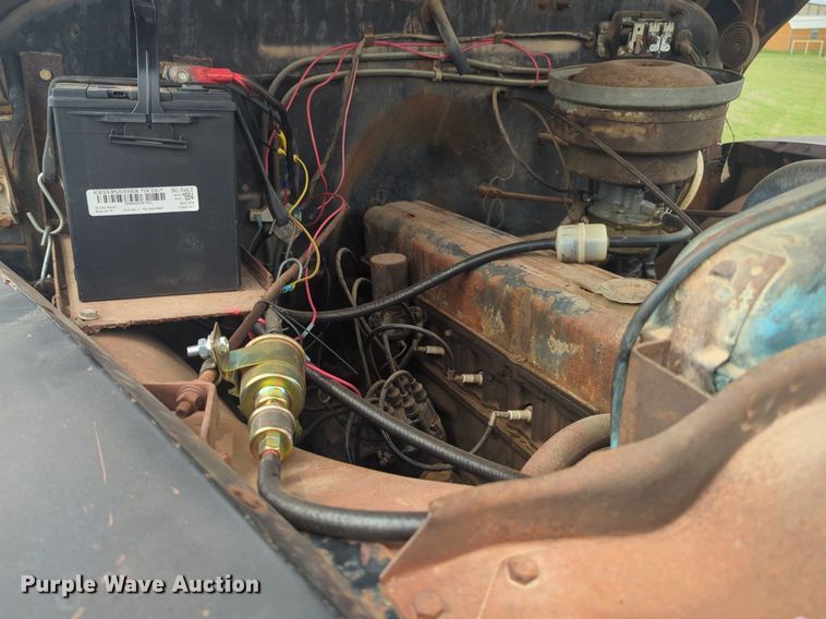 image for item NW9551 1954 Chevrolet  4100 dump flatbed pickup truck