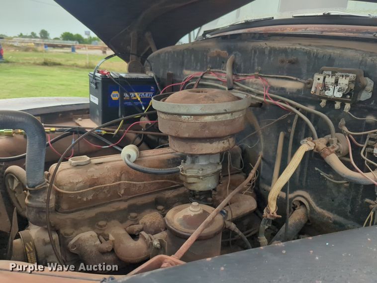 image for item NW9551 1954 Chevrolet  4100 dump flatbed pickup truck