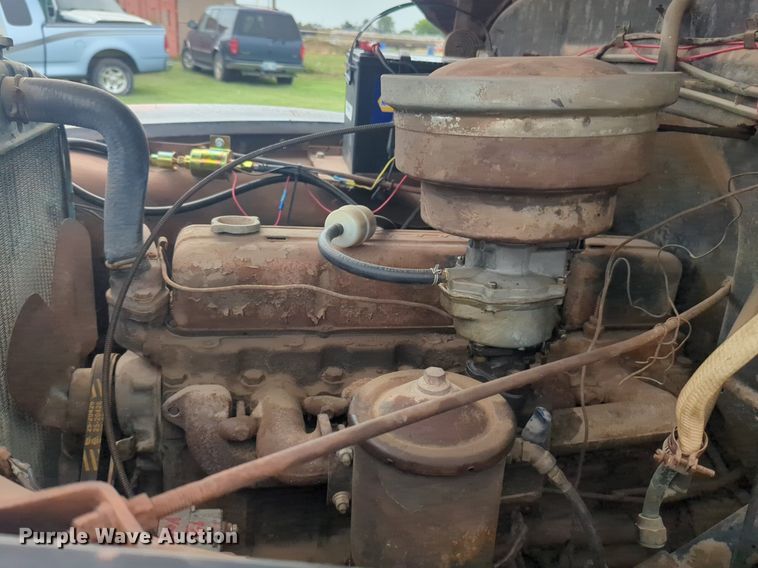 image for item NW9551 1954 Chevrolet  4100 dump flatbed pickup truck