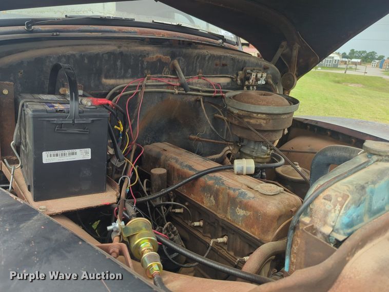 image for item NW9551 1954 Chevrolet  4100 dump flatbed pickup truck