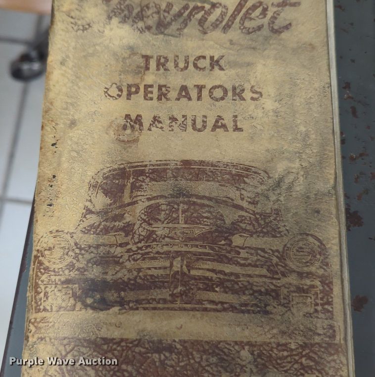 image for item NW9551 1954 Chevrolet  4100 dump flatbed pickup truck