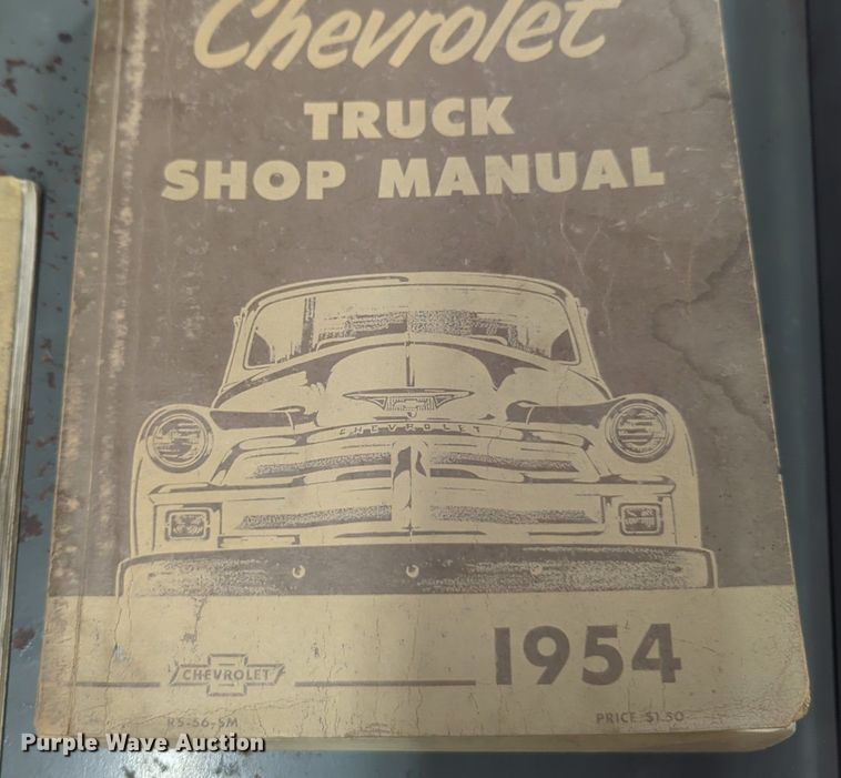 image for item NW9551 1954 Chevrolet  4100 dump flatbed pickup truck