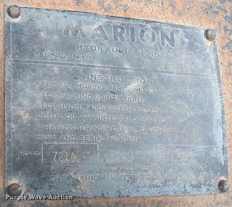 image for item NW9551 1954 Chevrolet  4100 dump flatbed pickup truck